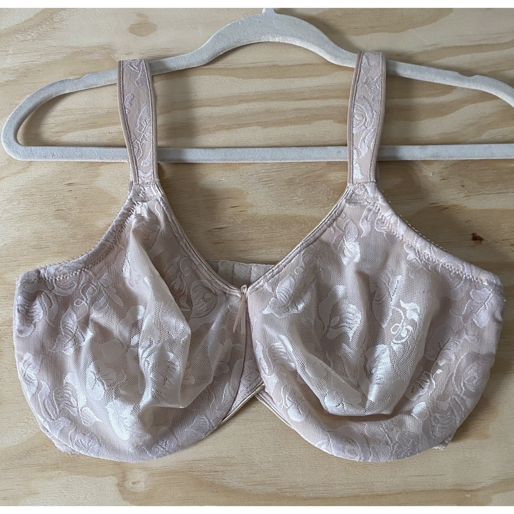 WACOAL 36DDD Beige Awareness Full Coverage Unlined Underwire Bra 85567 Nude